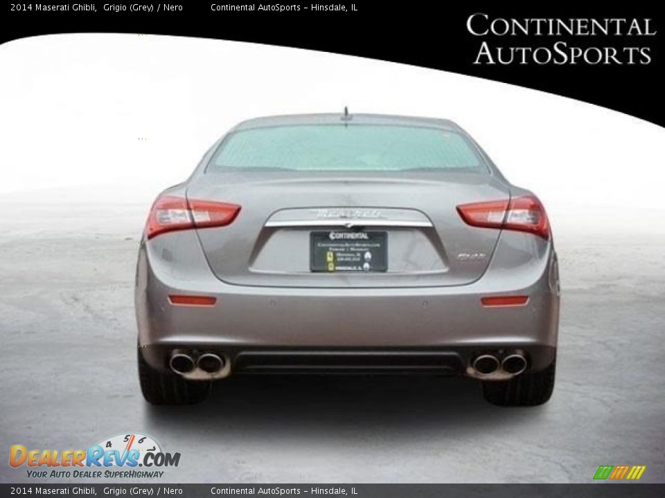 2014 Maserati Ghibli Grigio (Grey) / Nero Photo #5