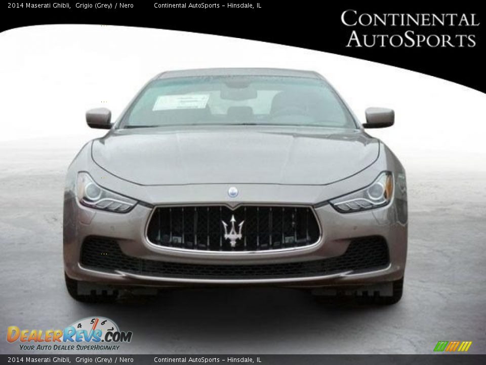 2014 Maserati Ghibli Grigio (Grey) / Nero Photo #8