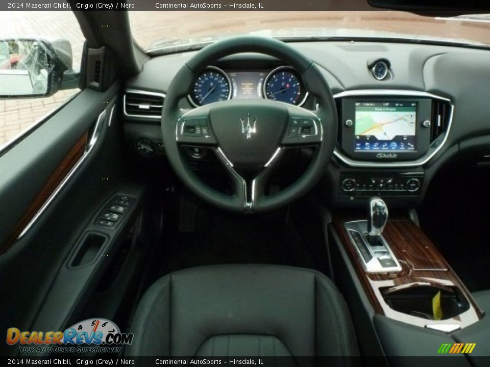2014 Maserati Ghibli Grigio (Grey) / Nero Photo #15