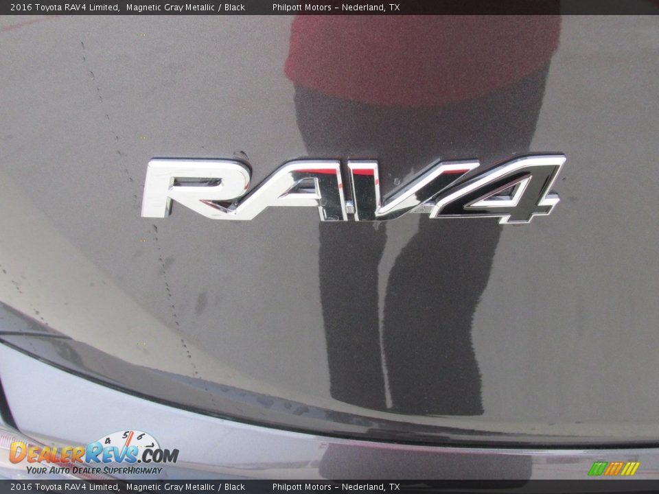 2016 Toyota RAV4 Limited Magnetic Gray Metallic / Black Photo #13
