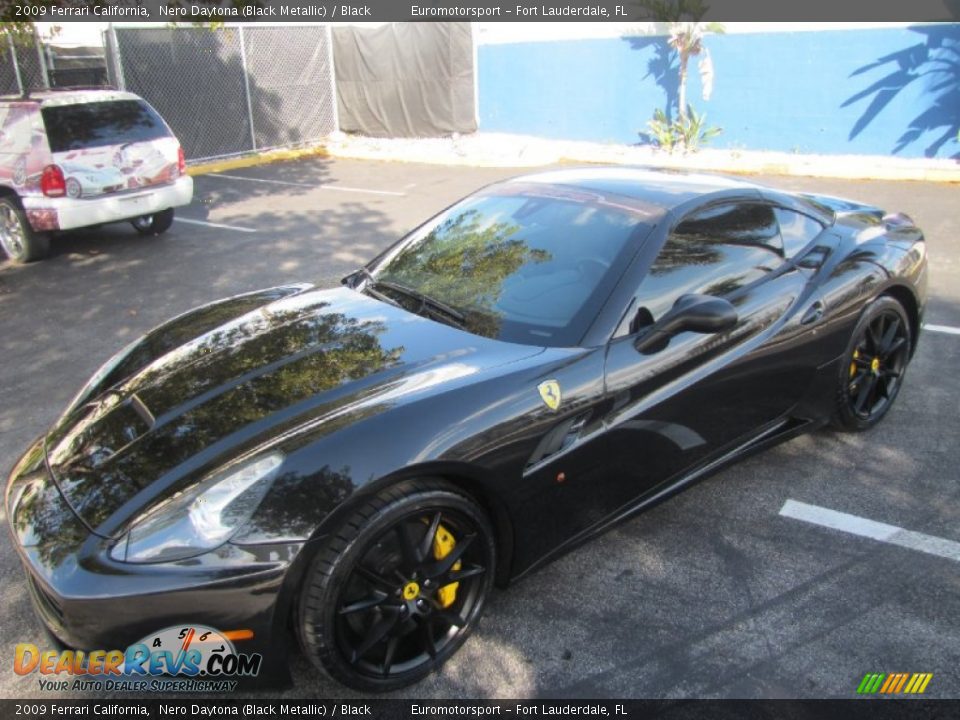 2009 Ferrari California Nero Daytona (Black Metallic) / Black Photo #1