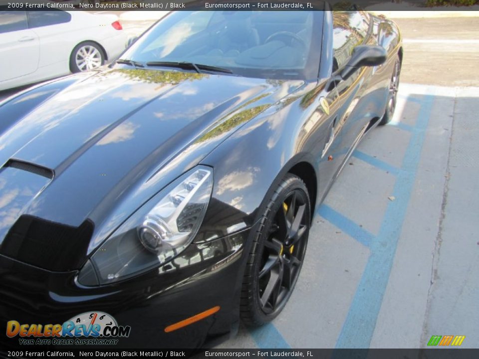 2009 Ferrari California Nero Daytona (Black Metallic) / Black Photo #5