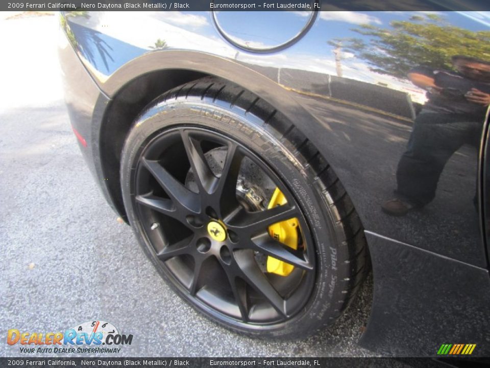2009 Ferrari California Nero Daytona (Black Metallic) / Black Photo #29