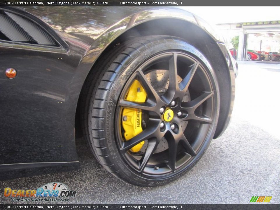 2009 Ferrari California Nero Daytona (Black Metallic) / Black Photo #30