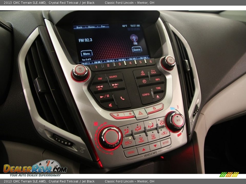 2013 GMC Terrain SLE AWD Crystal Red Tintcoat / Jet Black Photo #8