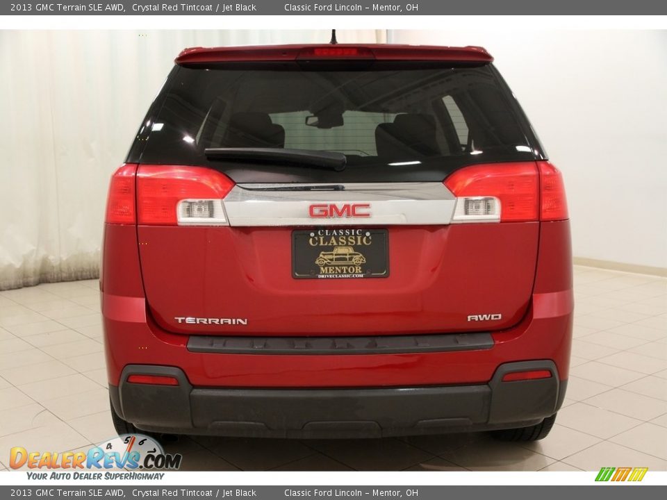 2013 GMC Terrain SLE AWD Crystal Red Tintcoat / Jet Black Photo #12