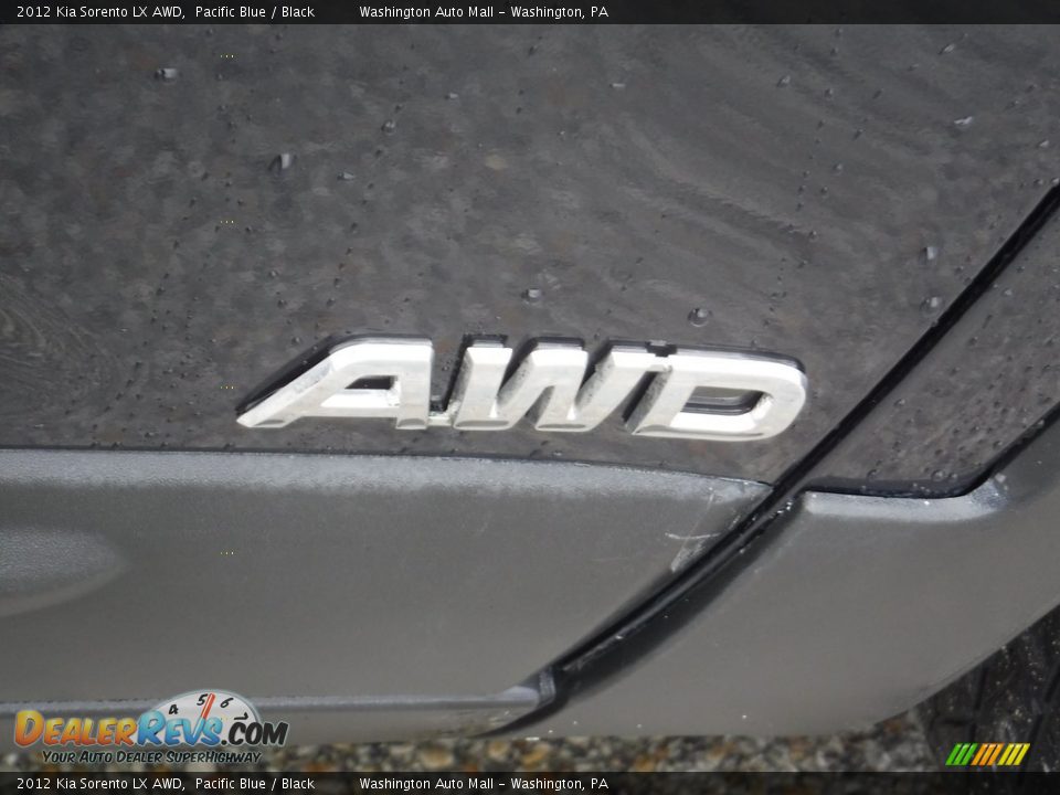2012 Kia Sorento LX AWD Pacific Blue / Black Photo #4