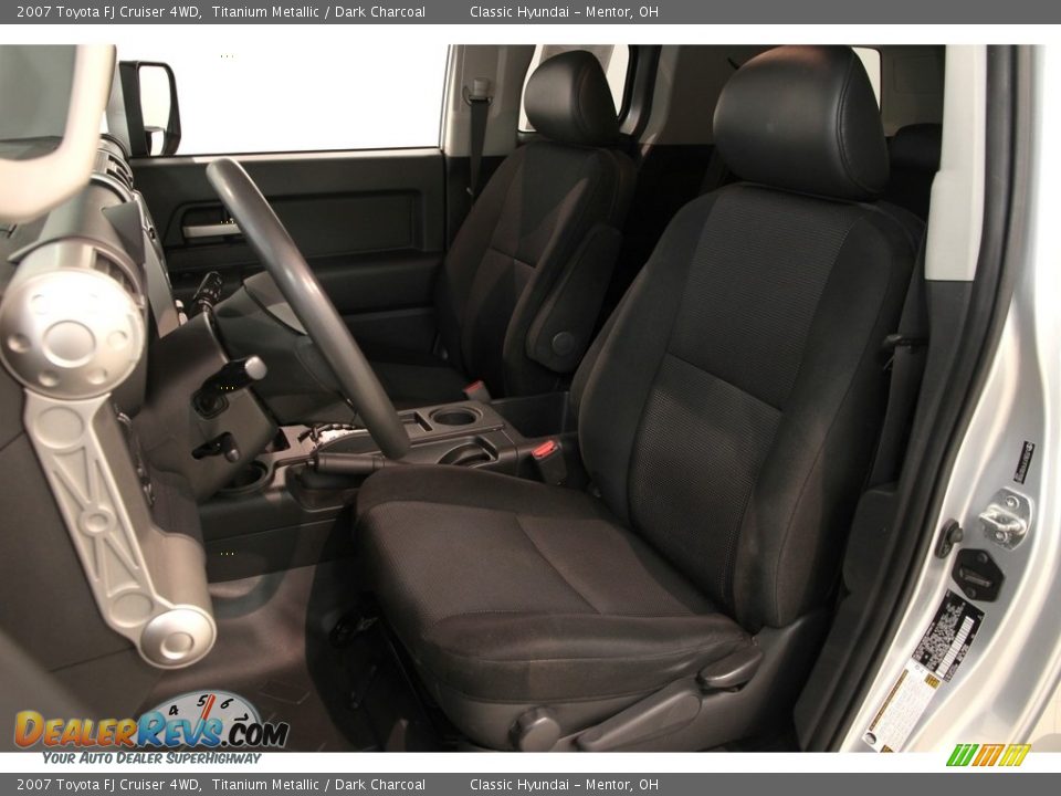 2007 Toyota FJ Cruiser 4WD Titanium Metallic / Dark Charcoal Photo #5