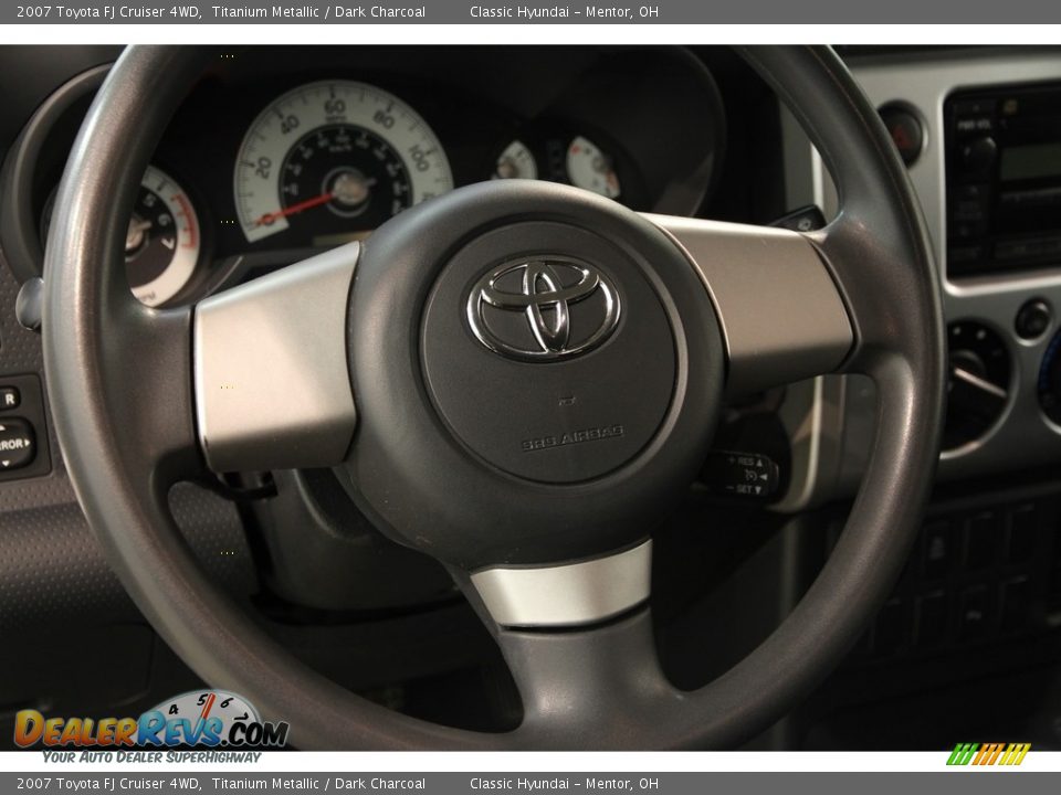 2007 Toyota FJ Cruiser 4WD Titanium Metallic / Dark Charcoal Photo #7