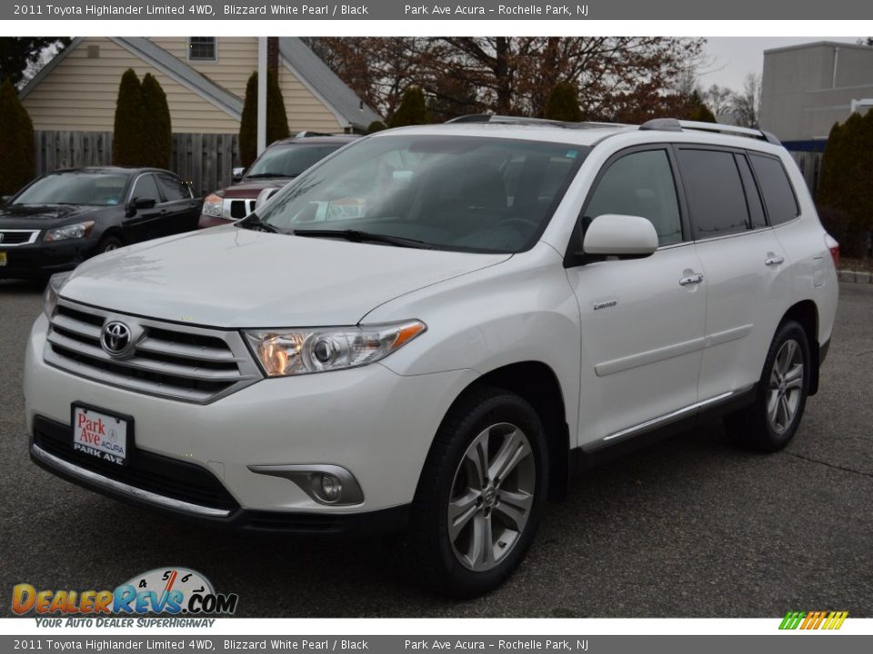 2011 Toyota Highlander Limited 4WD Blizzard White Pearl / Black Photo #7