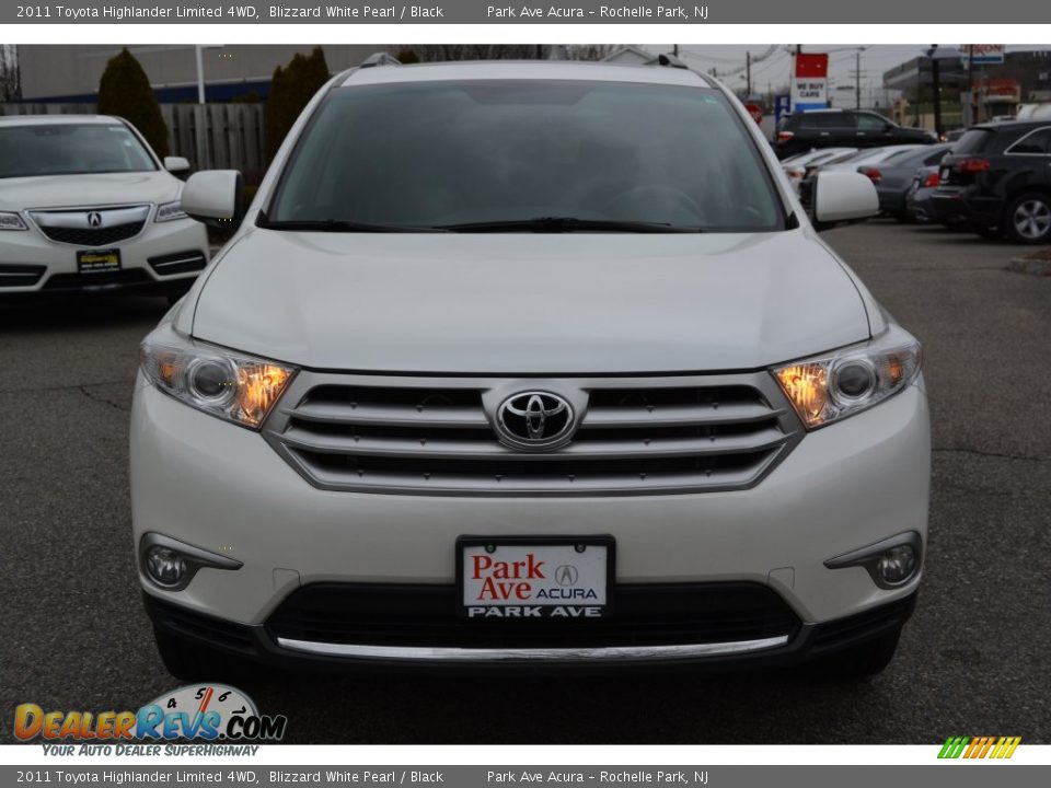2011 Toyota Highlander Limited 4WD Blizzard White Pearl / Black Photo #8