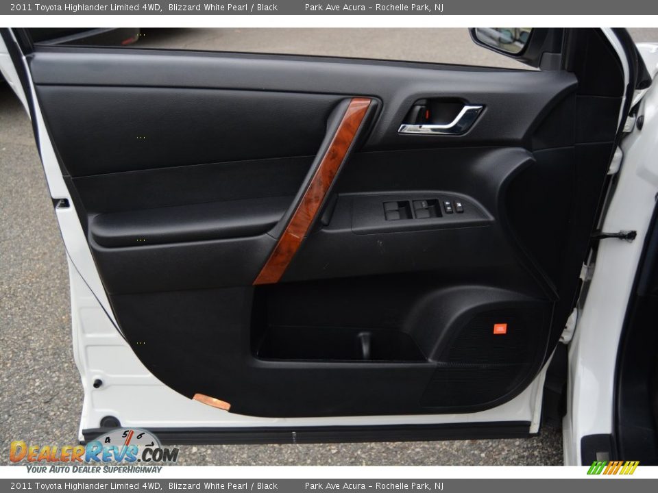 2011 Toyota Highlander Limited 4WD Blizzard White Pearl / Black Photo #9