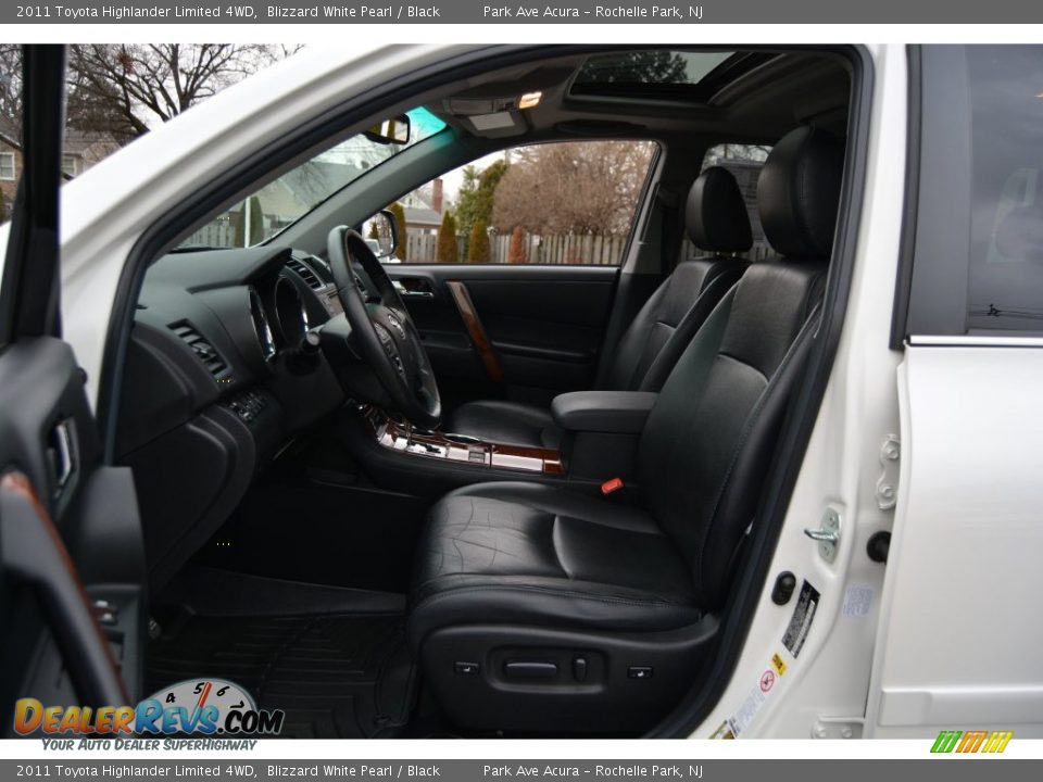 2011 Toyota Highlander Limited 4WD Blizzard White Pearl / Black Photo #13