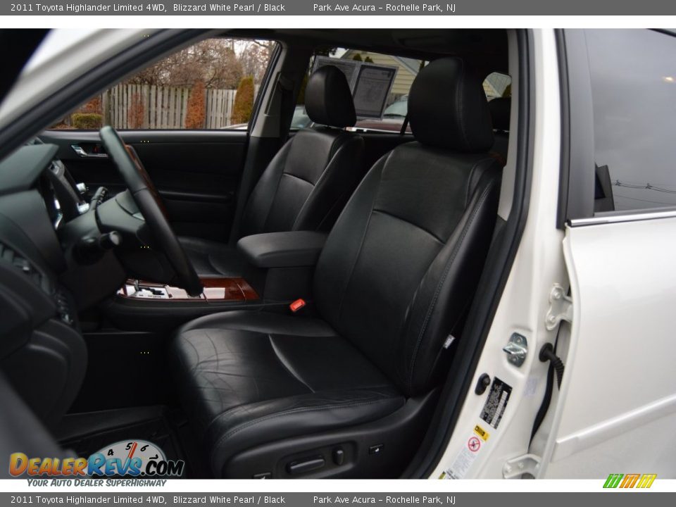 2011 Toyota Highlander Limited 4WD Blizzard White Pearl / Black Photo #14