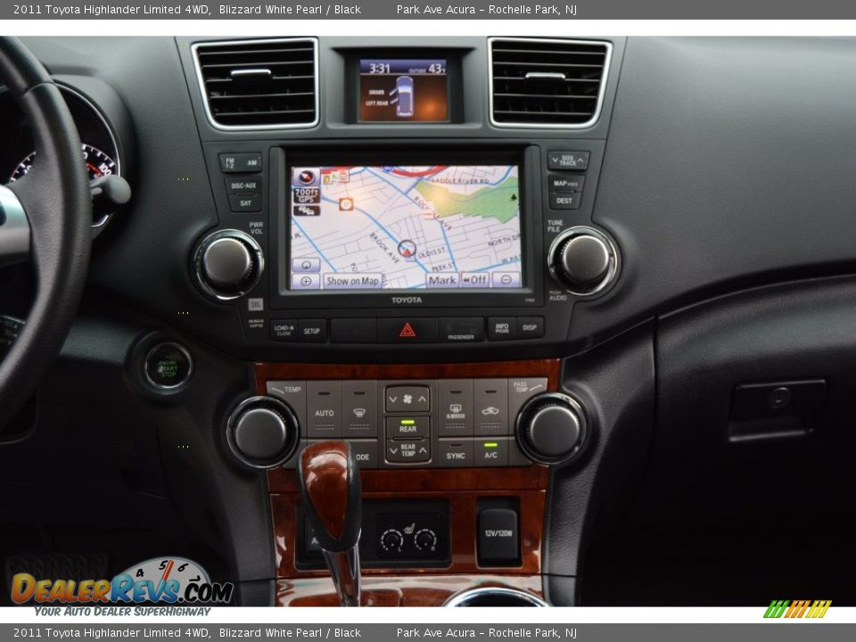 2011 Toyota Highlander Limited 4WD Blizzard White Pearl / Black Photo #17