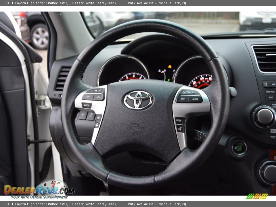 2011 Toyota Highlander Limited 4WD Blizzard White Pearl / Black Photo #19