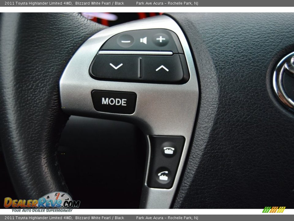 2011 Toyota Highlander Limited 4WD Blizzard White Pearl / Black Photo #20