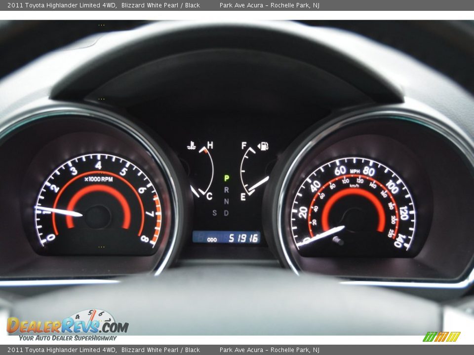 2011 Toyota Highlander Limited 4WD Blizzard White Pearl / Black Photo #22