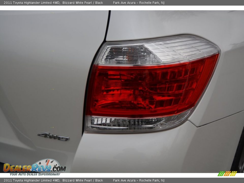 2011 Toyota Highlander Limited 4WD Blizzard White Pearl / Black Photo #25