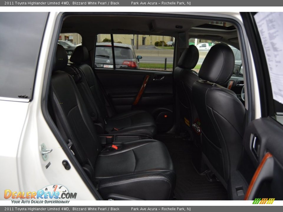 2011 Toyota Highlander Limited 4WD Blizzard White Pearl / Black Photo #27