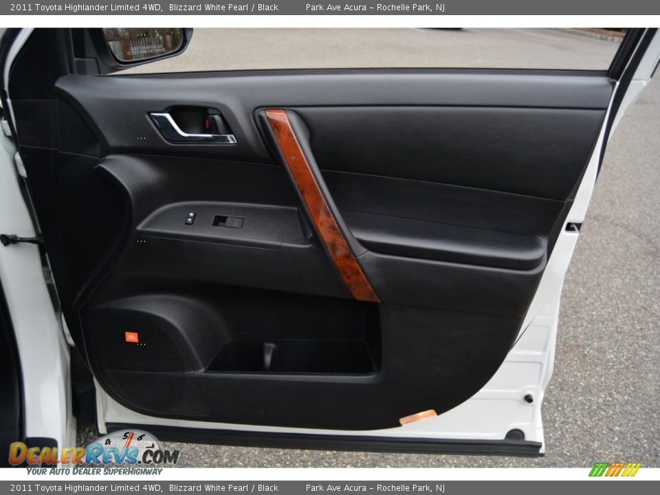 2011 Toyota Highlander Limited 4WD Blizzard White Pearl / Black Photo #30