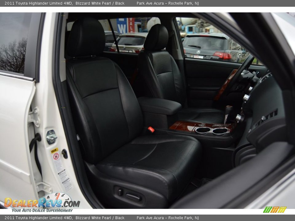 2011 Toyota Highlander Limited 4WD Blizzard White Pearl / Black Photo #33
