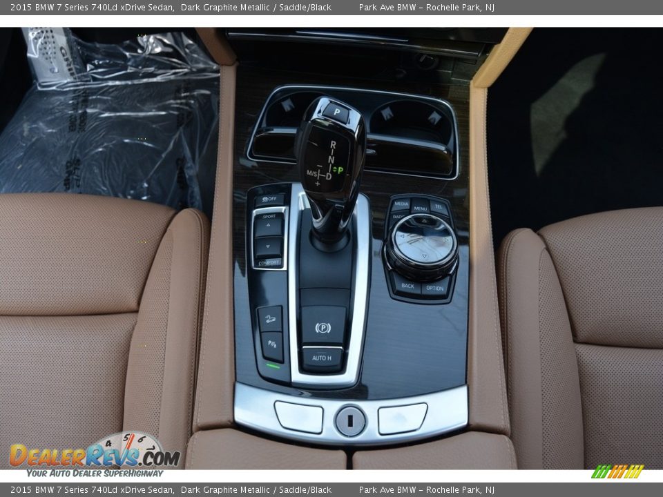 2015 BMW 7 Series 740Ld xDrive Sedan Dark Graphite Metallic / Saddle/Black Photo #17