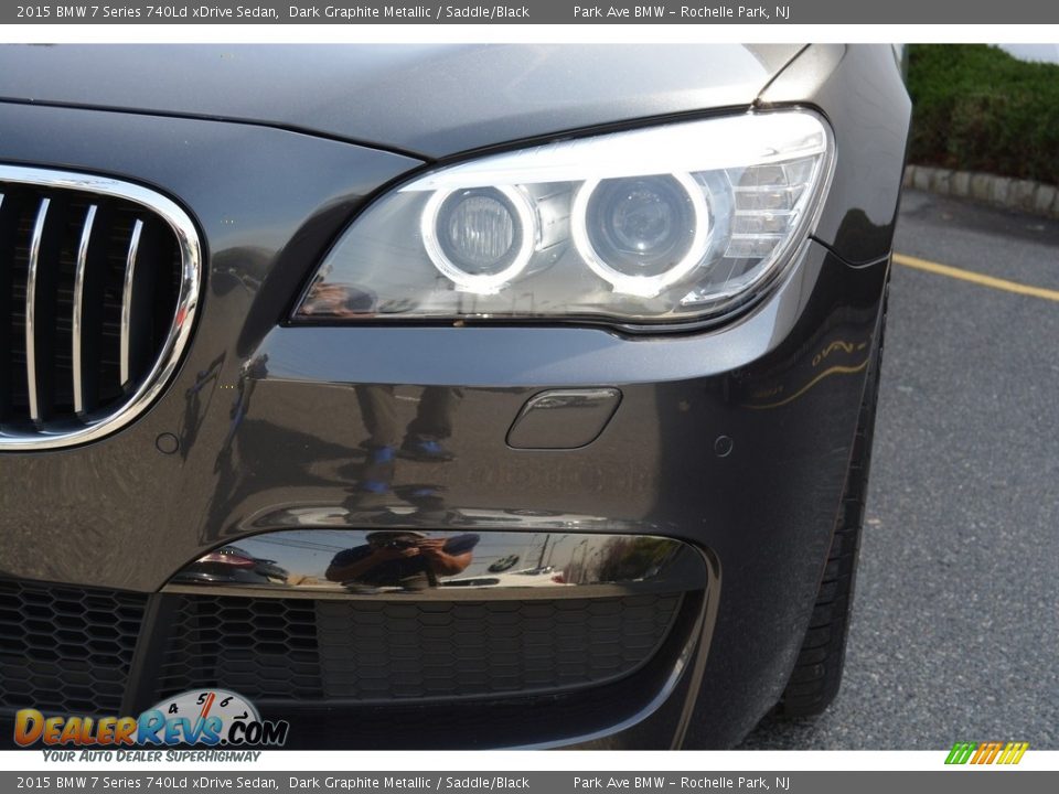 2015 BMW 7 Series 740Ld xDrive Sedan Dark Graphite Metallic / Saddle/Black Photo #31