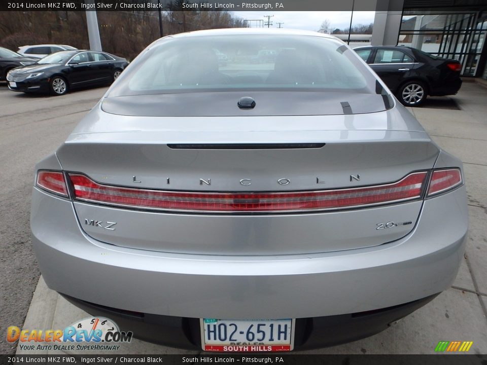 2014 Lincoln MKZ FWD Ingot Silver / Charcoal Black Photo #4