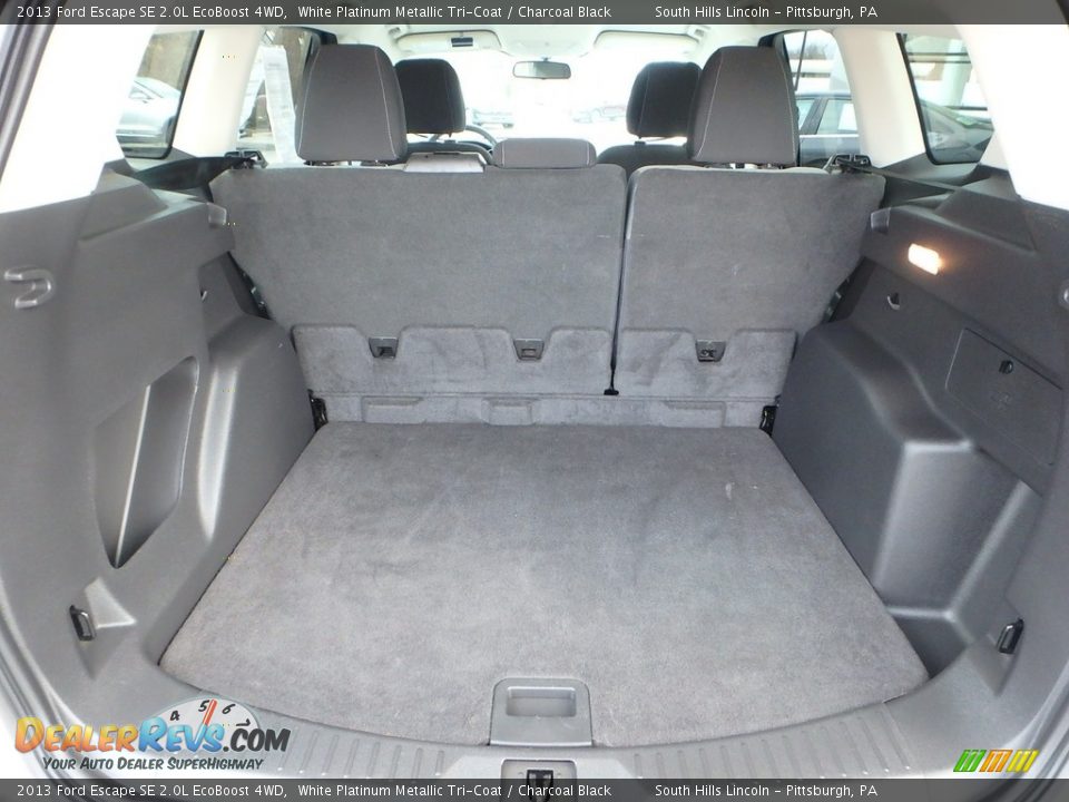 2013 Ford Escape SE 2.0L EcoBoost 4WD White Platinum Metallic Tri-Coat / Charcoal Black Photo #5