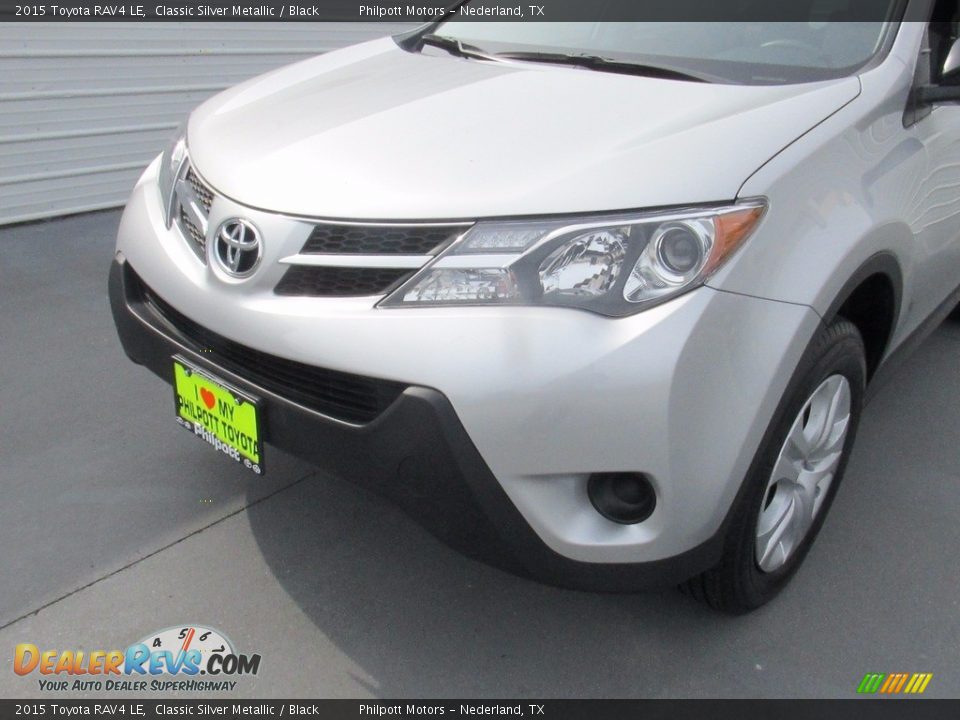 2015 Toyota RAV4 LE Classic Silver Metallic / Black Photo #7