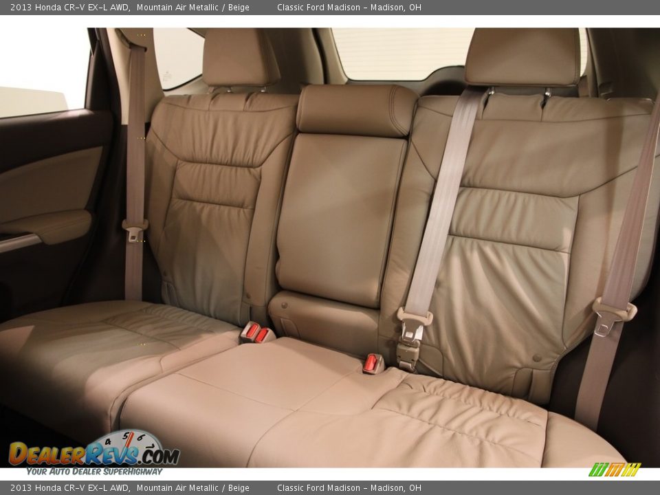2013 Honda CR-V EX-L AWD Mountain Air Metallic / Beige Photo #18