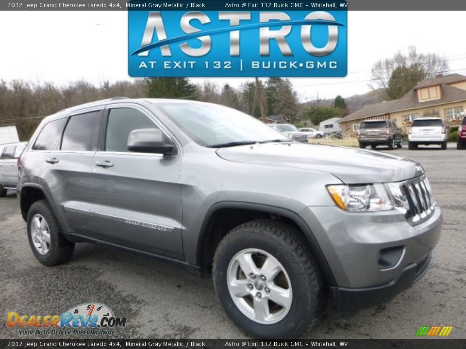 2012 Jeep Grand Cherokee Laredo 4x4 Mineral Gray Metallic / Black Photo #1