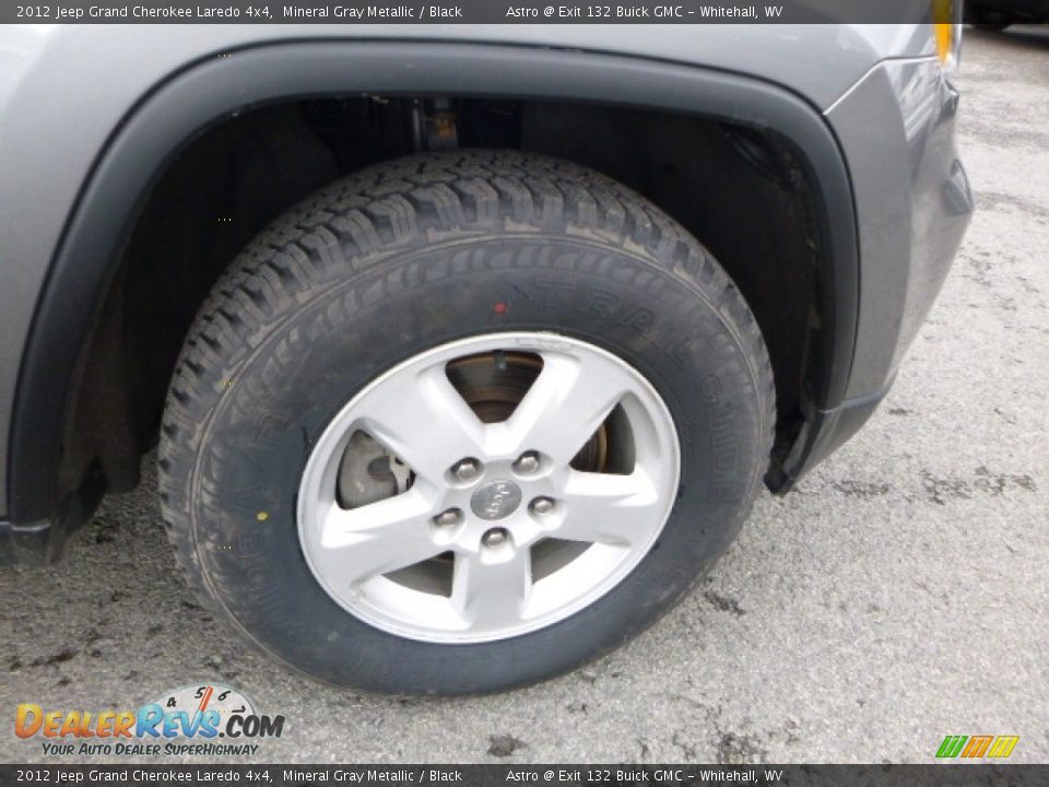 2012 Jeep Grand Cherokee Laredo 4x4 Mineral Gray Metallic / Black Photo #2