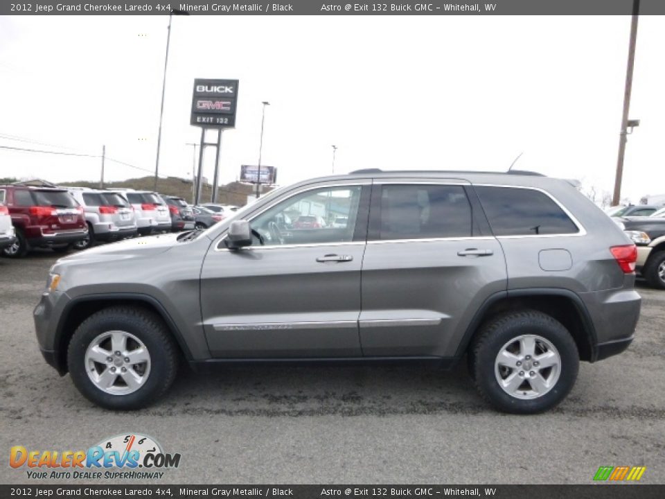 2012 Jeep Grand Cherokee Laredo 4x4 Mineral Gray Metallic / Black Photo #10