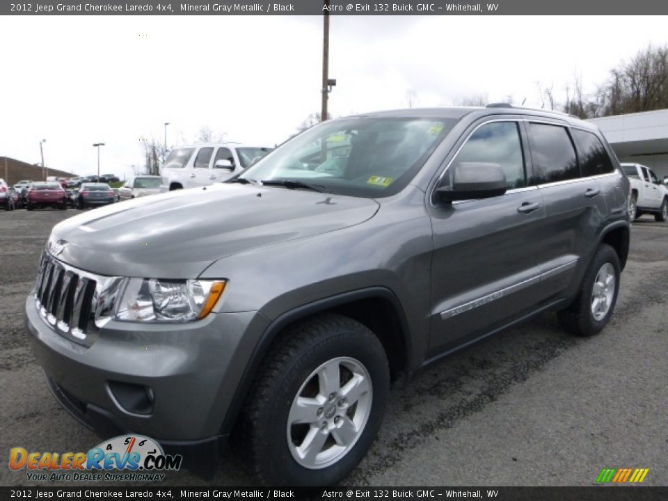 2012 Jeep Grand Cherokee Laredo 4x4 Mineral Gray Metallic / Black Photo #11