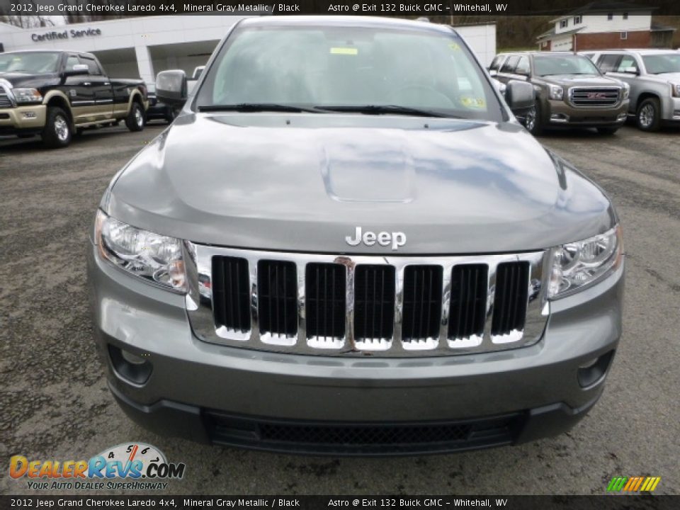 2012 Jeep Grand Cherokee Laredo 4x4 Mineral Gray Metallic / Black Photo #12