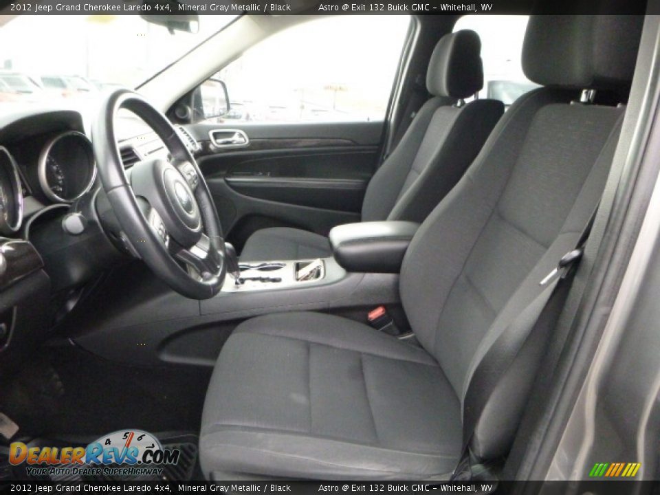 2012 Jeep Grand Cherokee Laredo 4x4 Mineral Gray Metallic / Black Photo #13