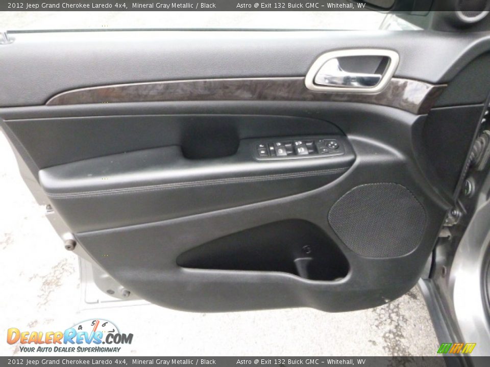 2012 Jeep Grand Cherokee Laredo 4x4 Mineral Gray Metallic / Black Photo #14