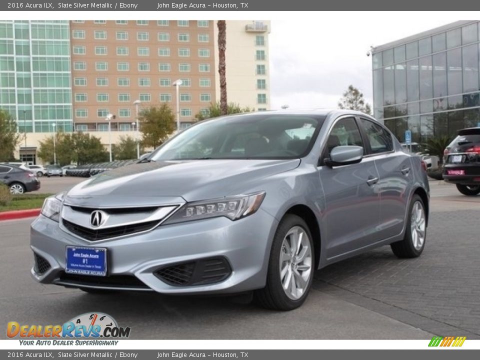 2016 Acura ILX Slate Silver Metallic / Ebony Photo #3