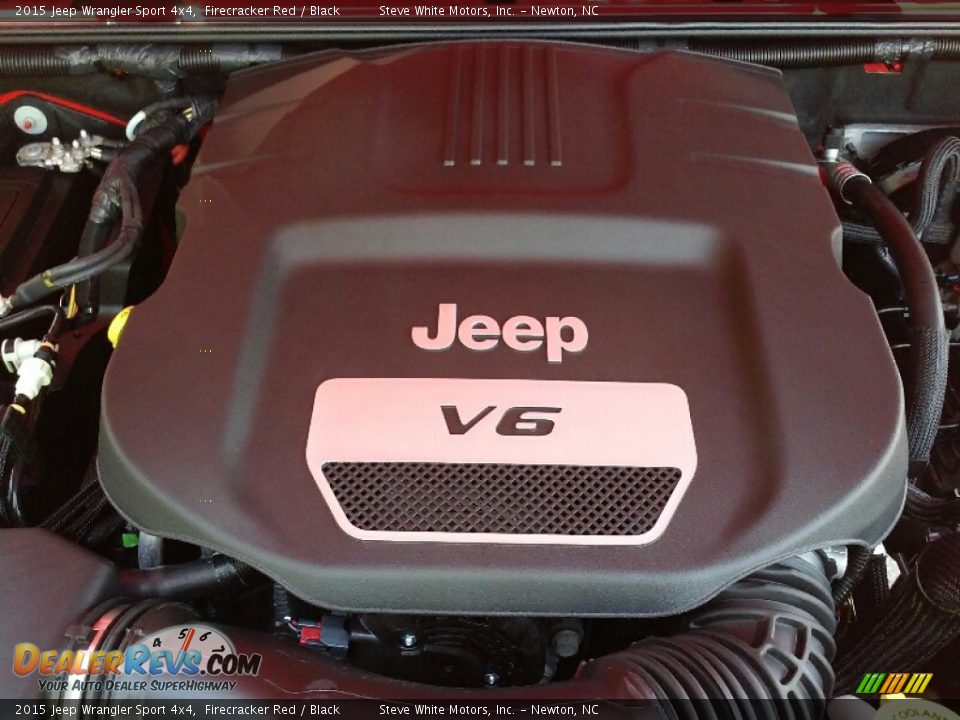 2015 Jeep Wrangler Sport 4x4 Firecracker Red / Black Photo #8