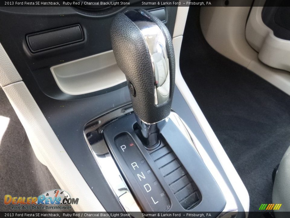 2013 Ford Fiesta SE Hatchback Ruby Red / Charcoal Black/Light Stone Photo #13