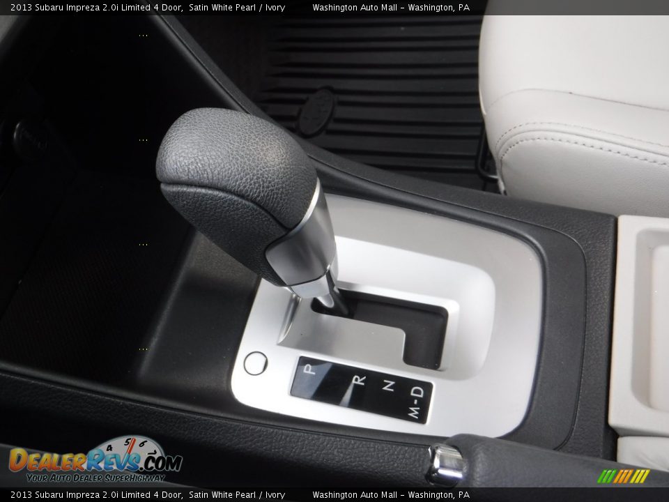 2013 Subaru Impreza 2.0i Limited 4 Door Satin White Pearl / Ivory Photo #15