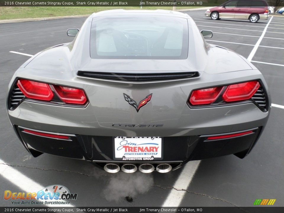 2016 Chevrolet Corvette Stingray Coupe Shark Gray Metallic / Jet Black Photo #7