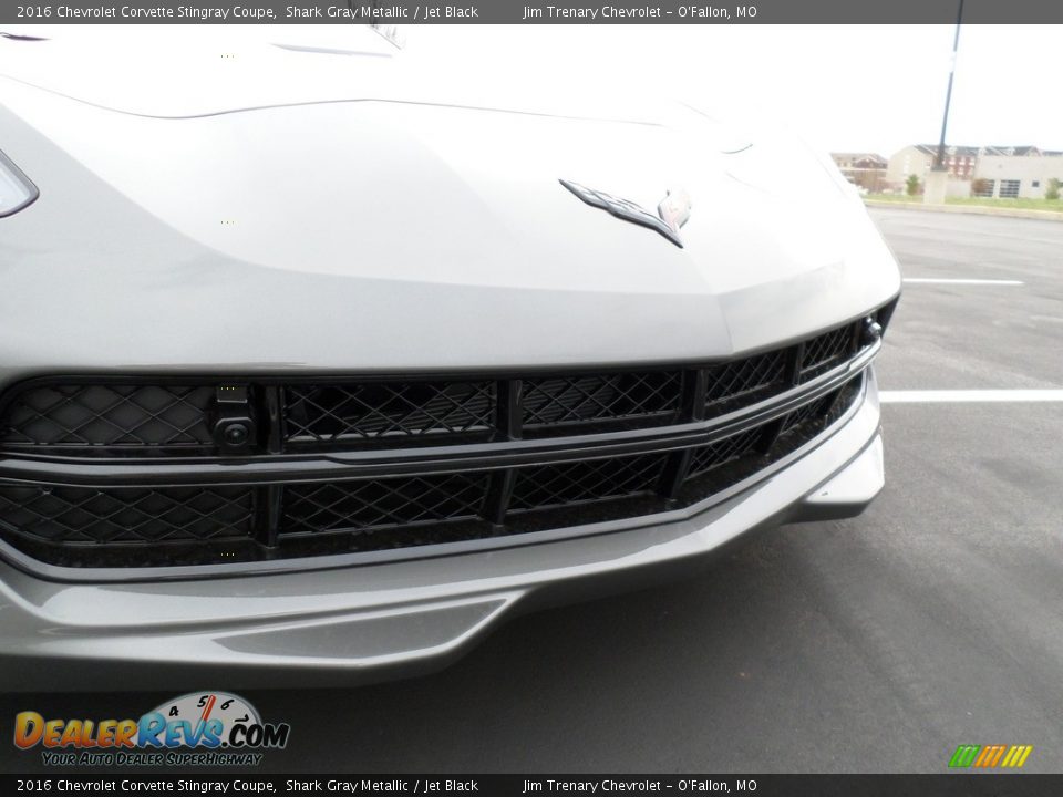 2016 Chevrolet Corvette Stingray Coupe Shark Gray Metallic / Jet Black Photo #18