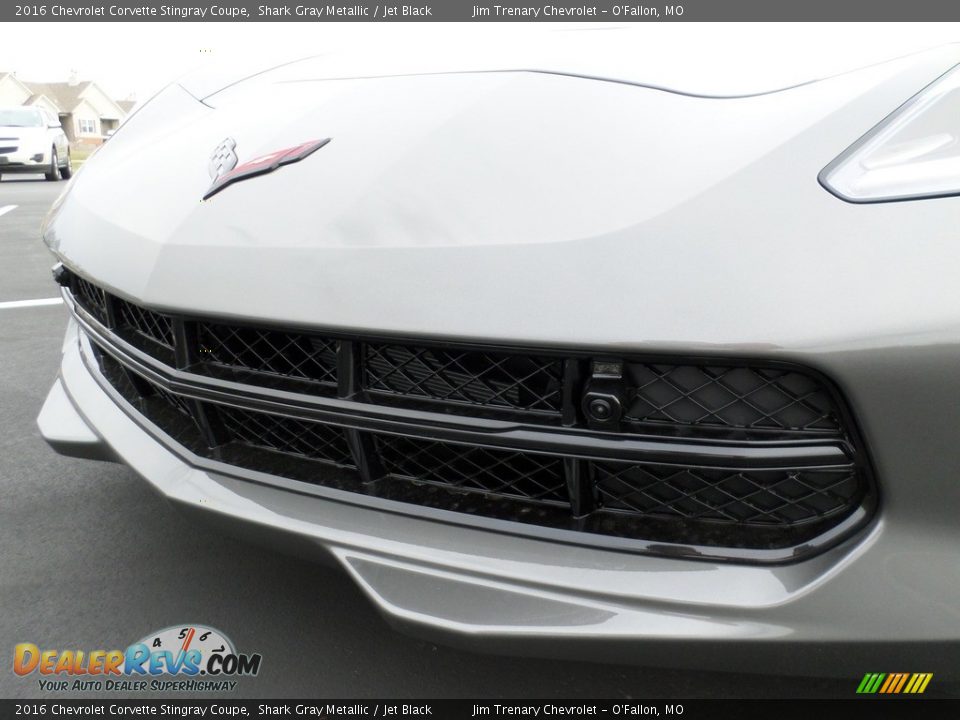 2016 Chevrolet Corvette Stingray Coupe Shark Gray Metallic / Jet Black Photo #19