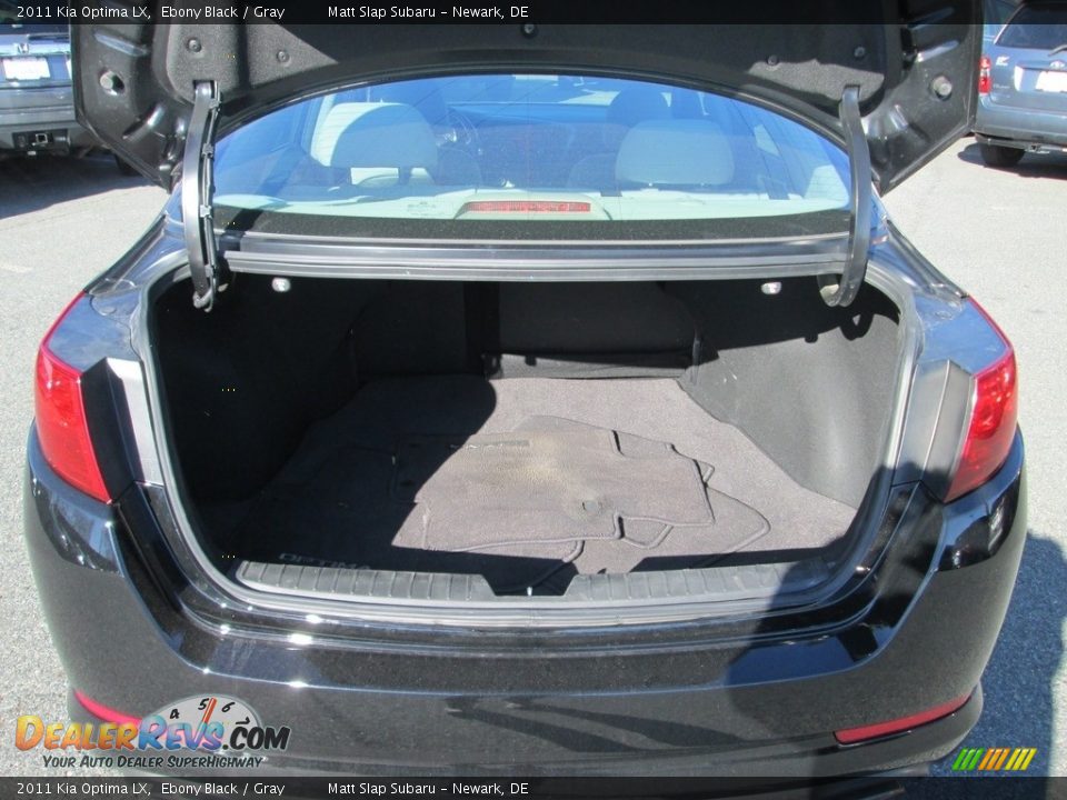 2011 Kia Optima LX Ebony Black / Gray Photo #18