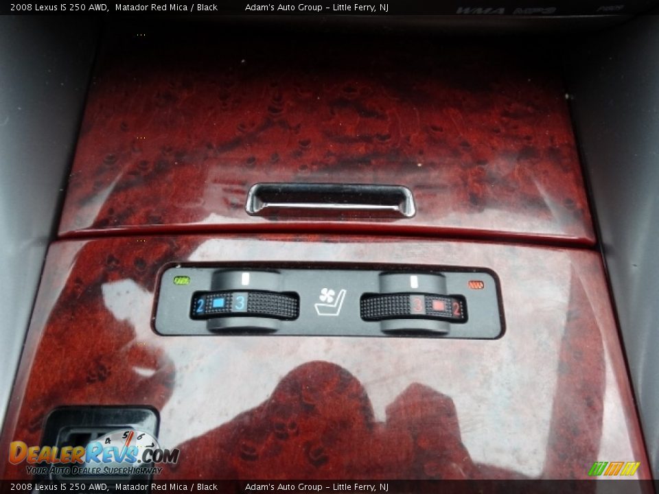 2008 Lexus IS 250 AWD Matador Red Mica / Black Photo #14