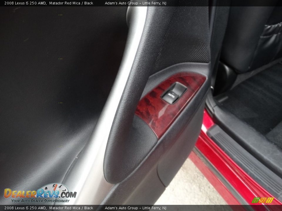 2008 Lexus IS 250 AWD Matador Red Mica / Black Photo #18