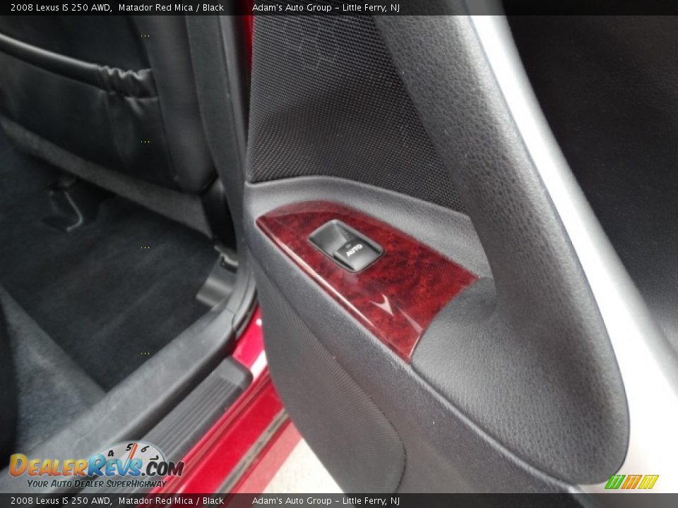 2008 Lexus IS 250 AWD Matador Red Mica / Black Photo #21
